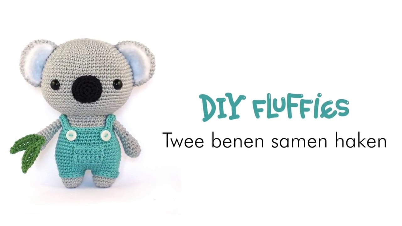 Twee benen samen haken - Amigurumi Nederlands