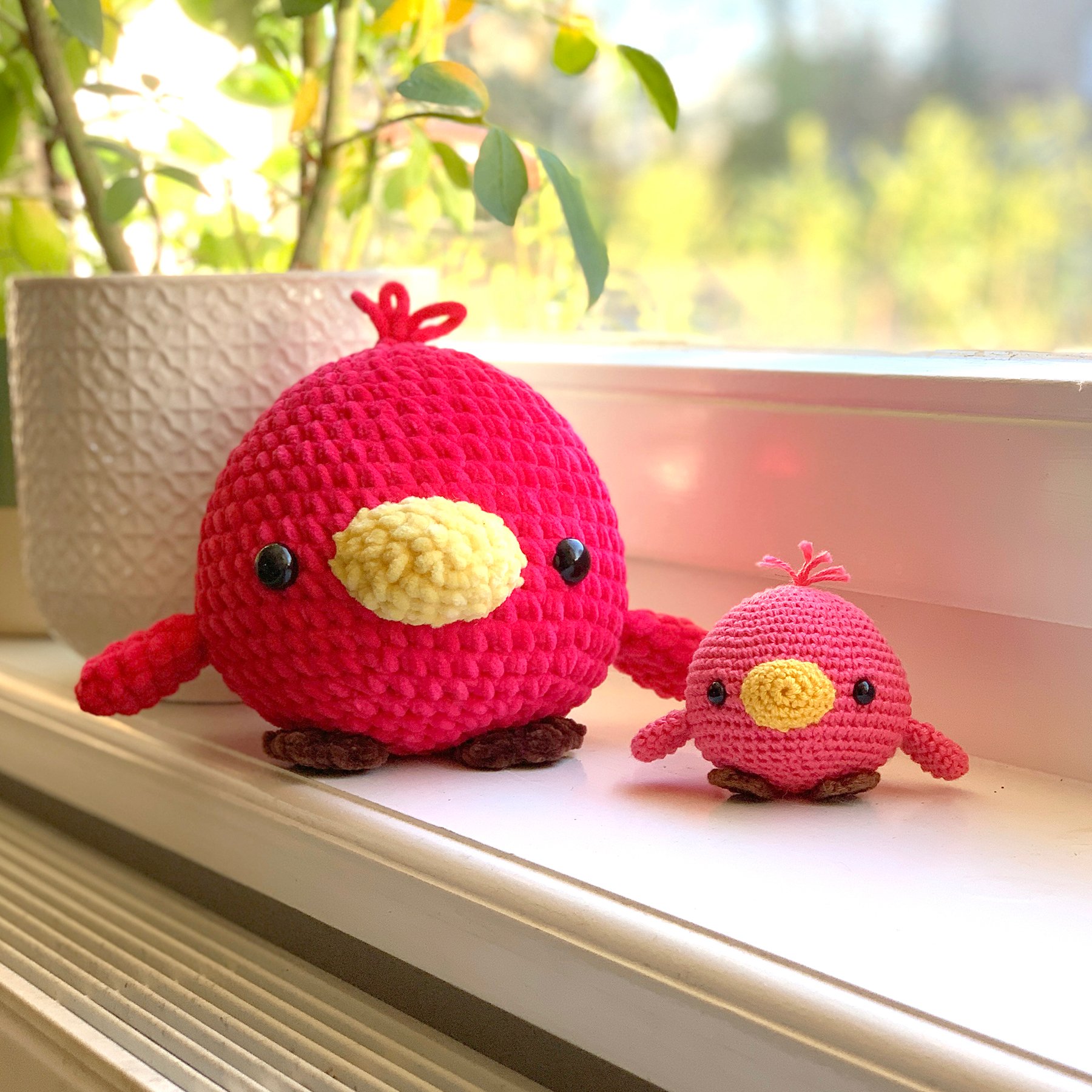 Free Bird Amigurumi Crochet Pattern DIY Fluffies