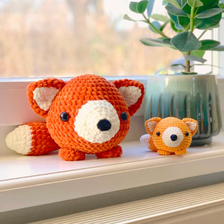 free fox amigurumi pattern