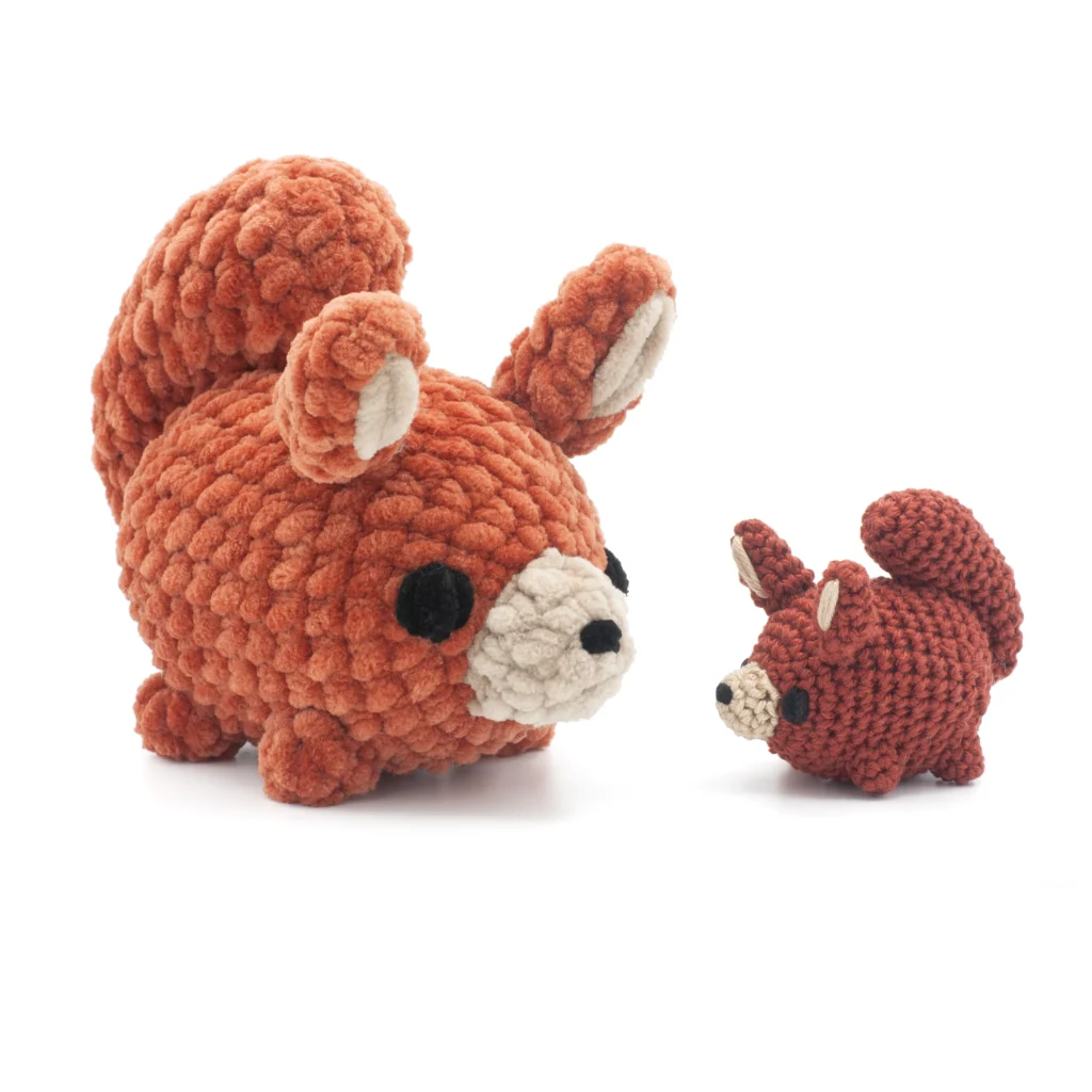 free squirrel crochet pattern
