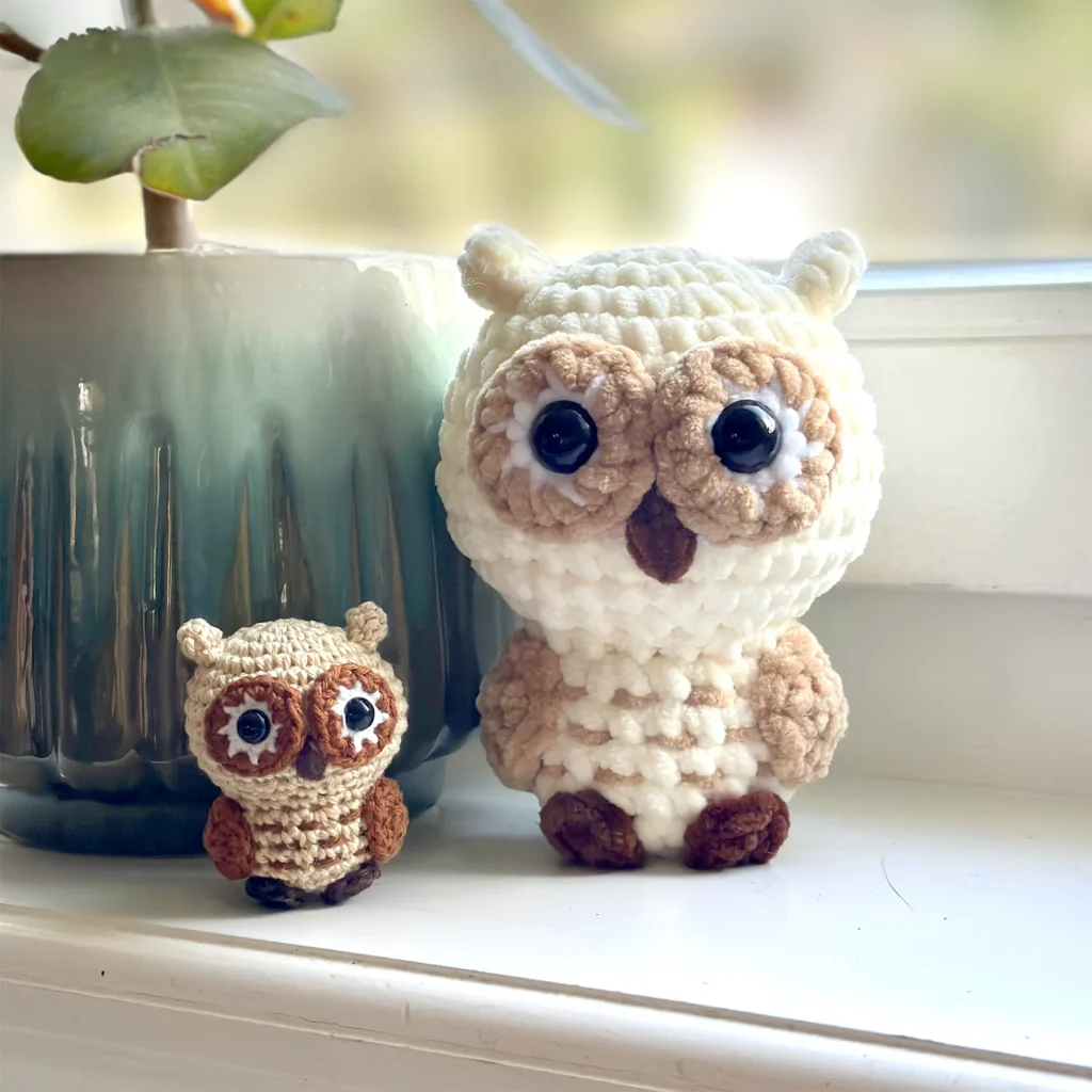 free owl amigurumi pattern