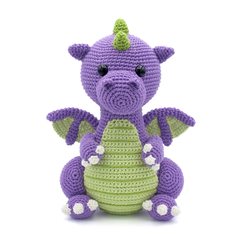 free dragon crochet pattern