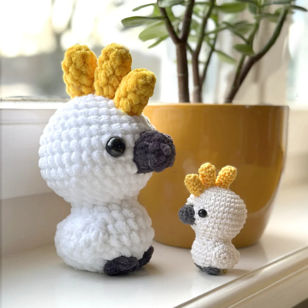 free cockatoo crochet pattern