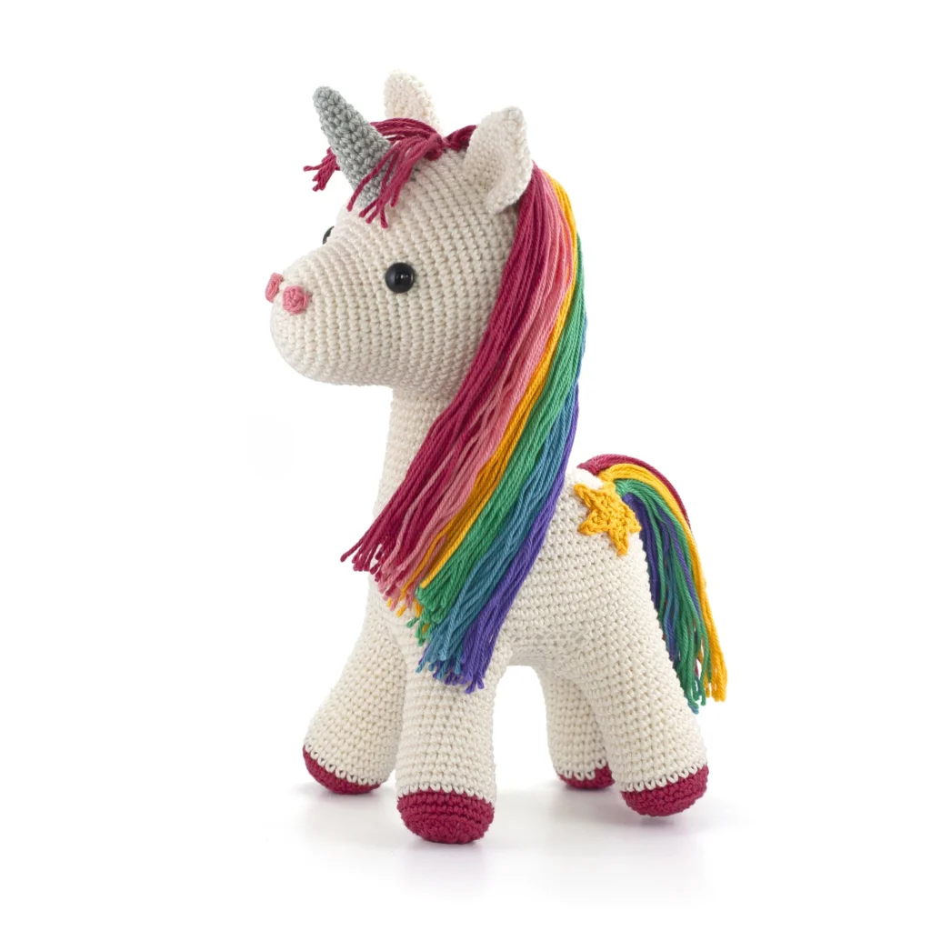 free unicorn crochet pattern