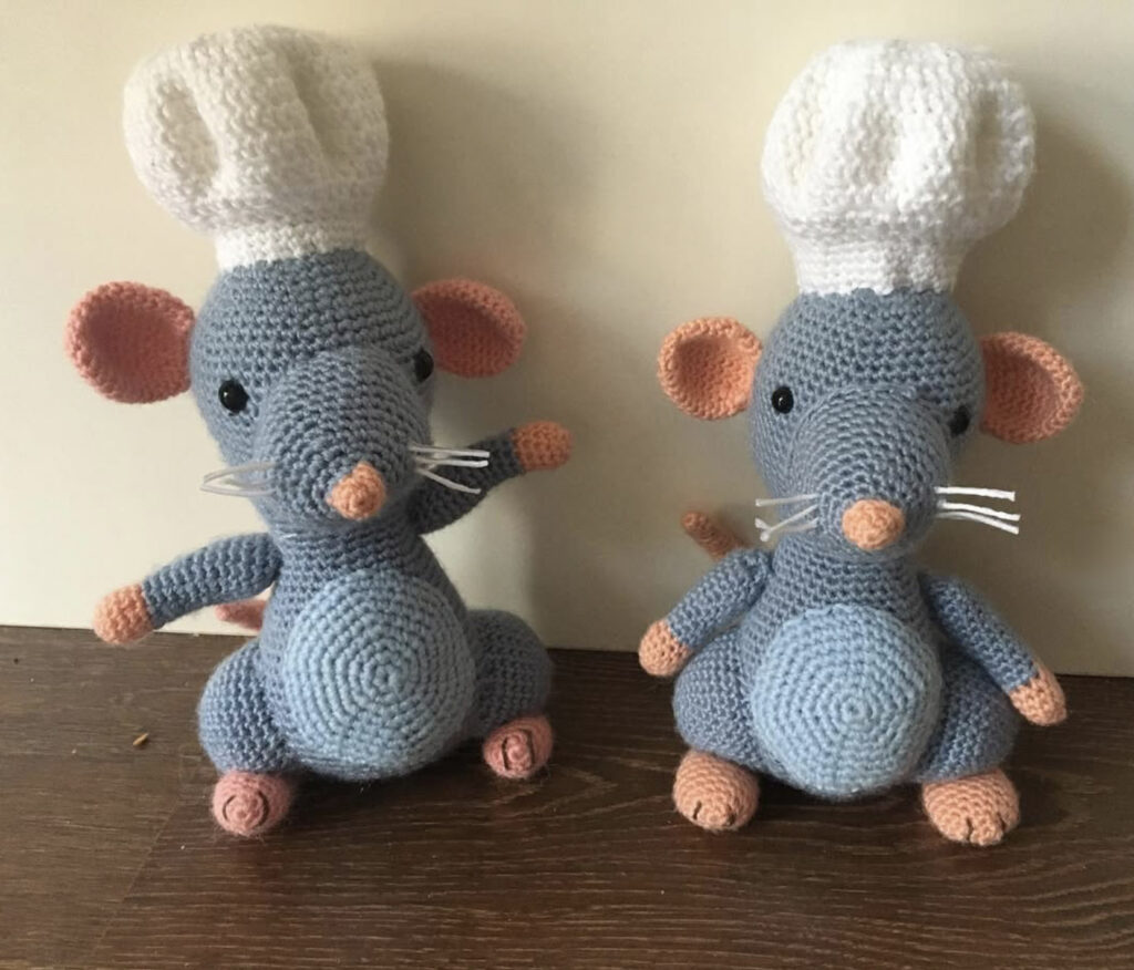 Remy the Rat Crochet Pattern free
