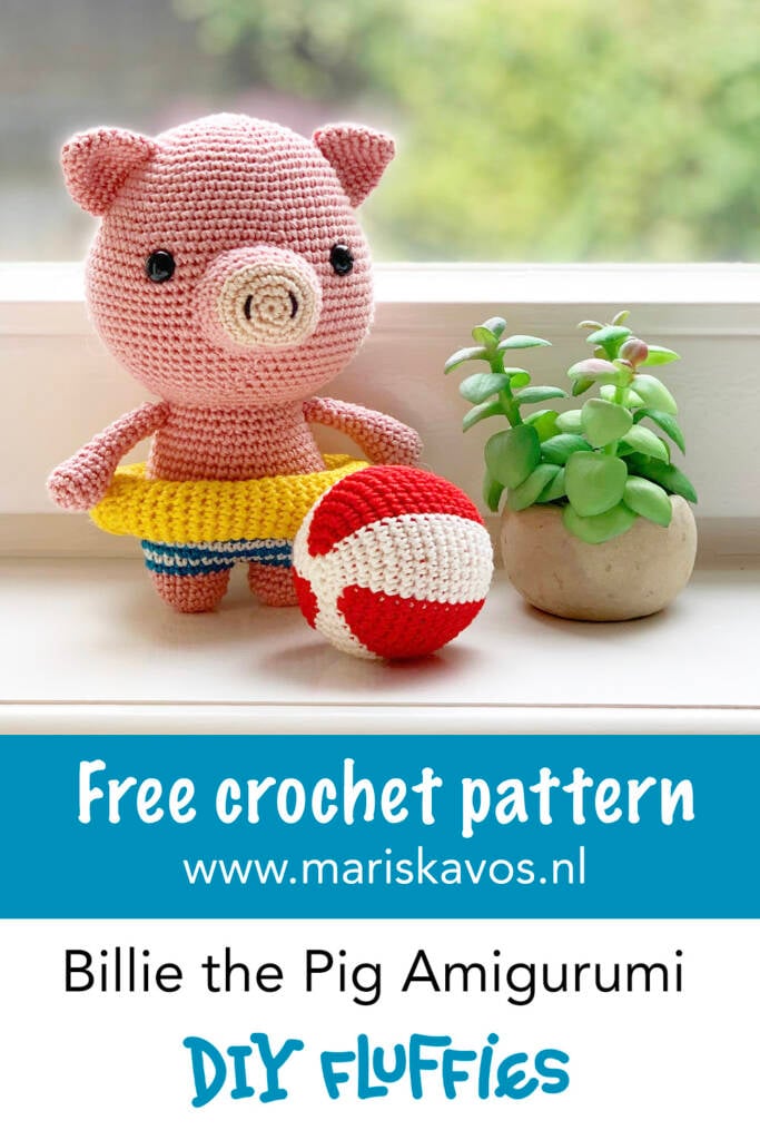 free Billie the Pig amigurumi crochet