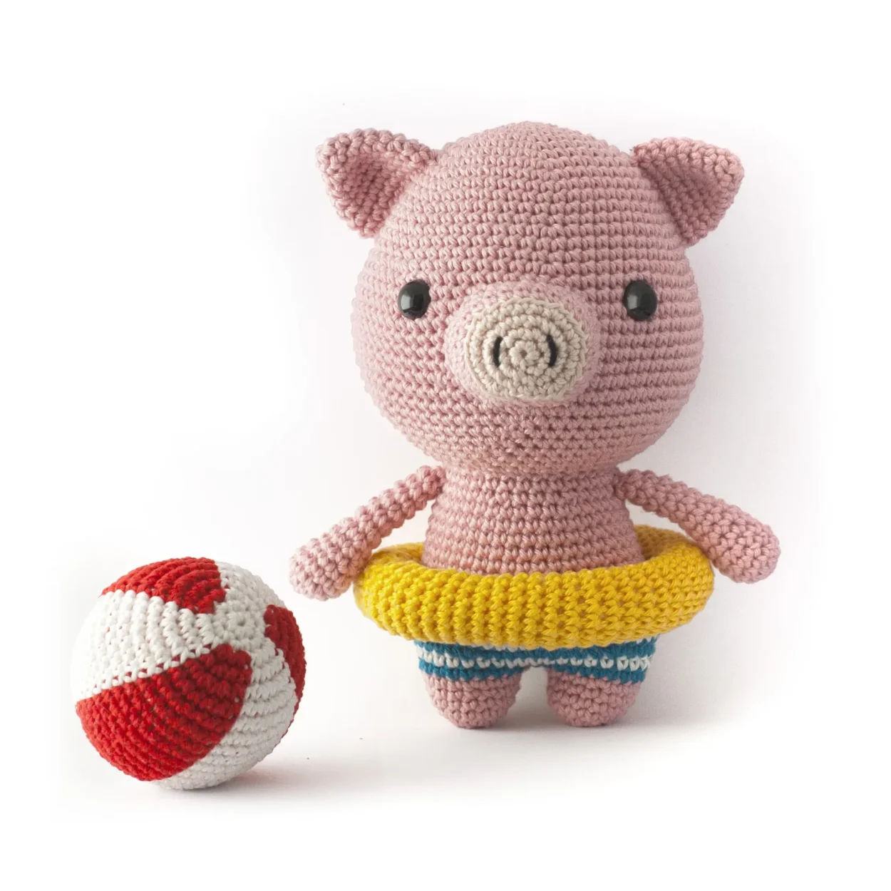 free pig crochet pattern