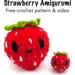 free strawberry crochet pattern