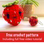 16 free strawberry crochet pattern