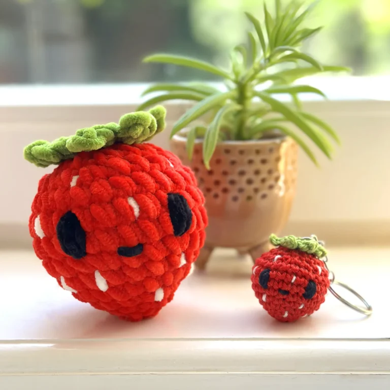 Free Strawberry Crochet Pattern