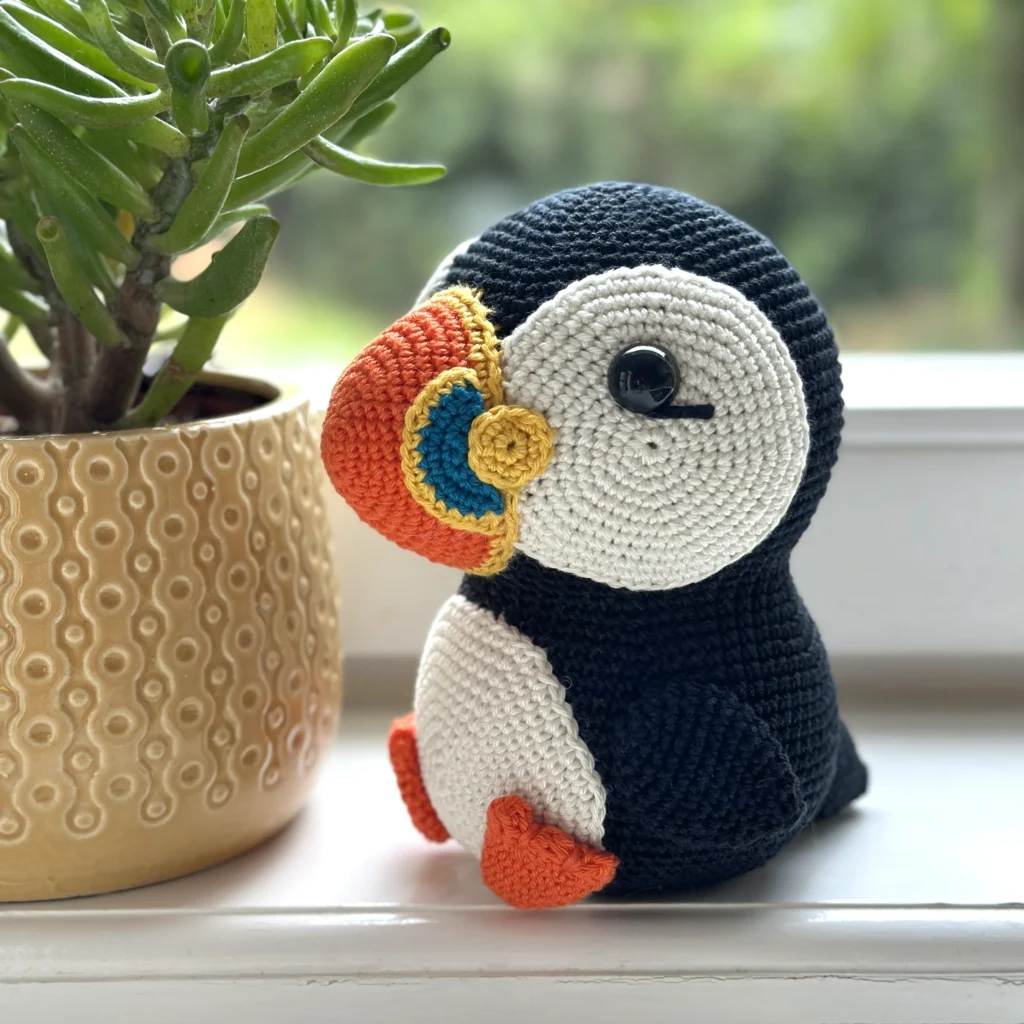 free puffin crochet pattern