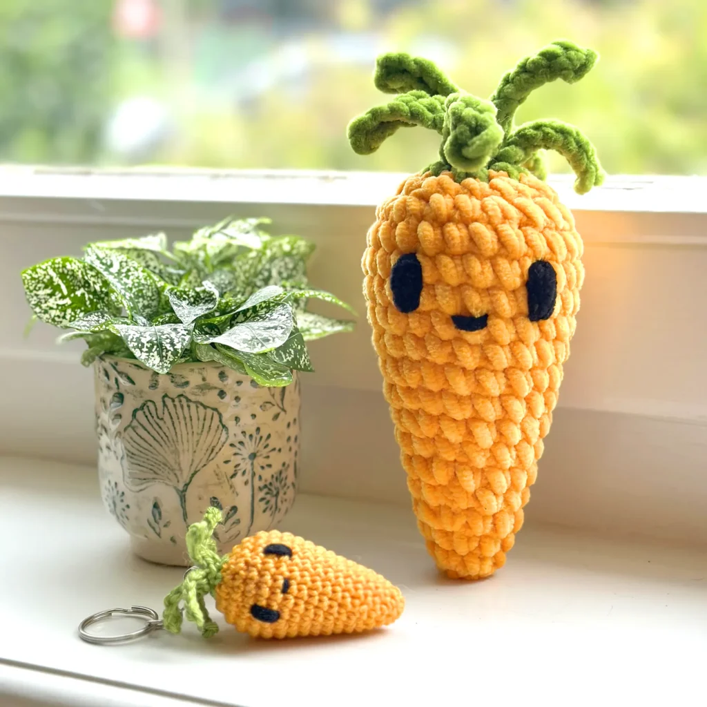carrot crochet pattern free