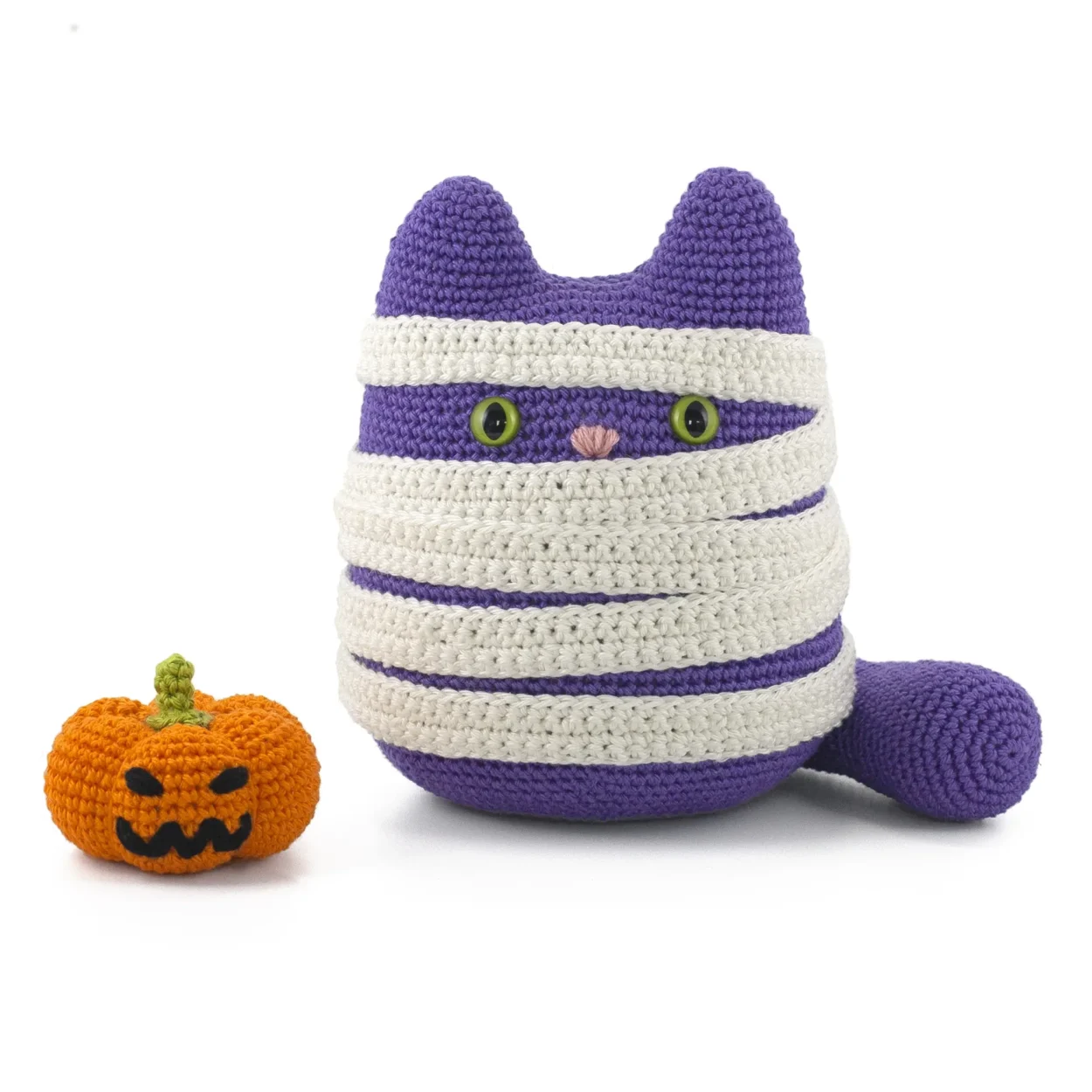 free Mummy Cat Crochet Pattern