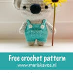 11 free koala amigurumi crochet pattern