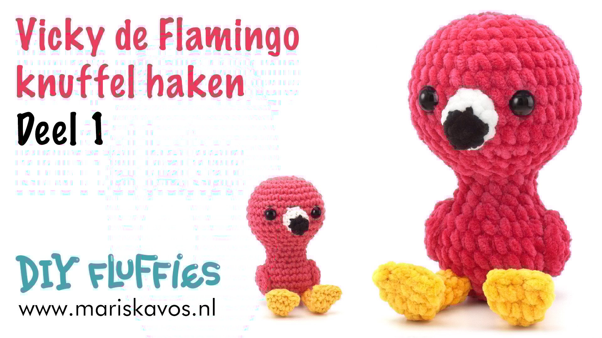 how to crochet flamingo part 1 video