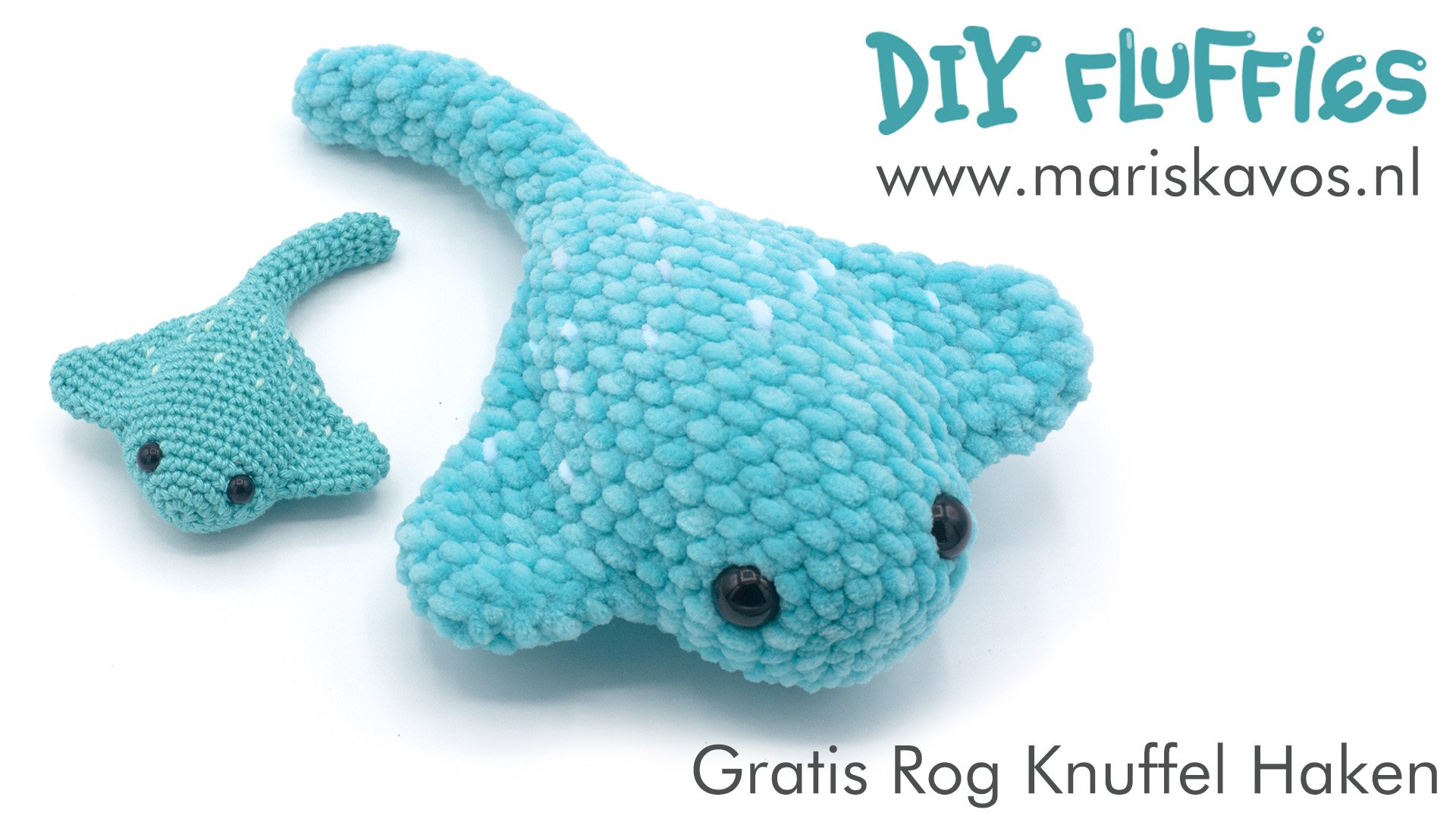 Stingray Amigurumi crochet video tutorial