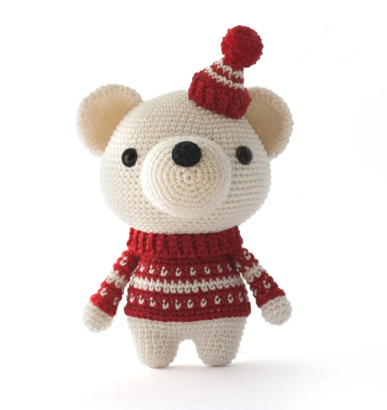 free polar bear crochet pattern