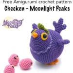 1 free cheeken amigurumi crochet pattern