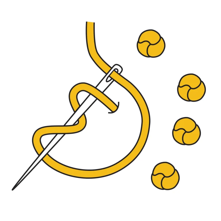 how to make a french knot