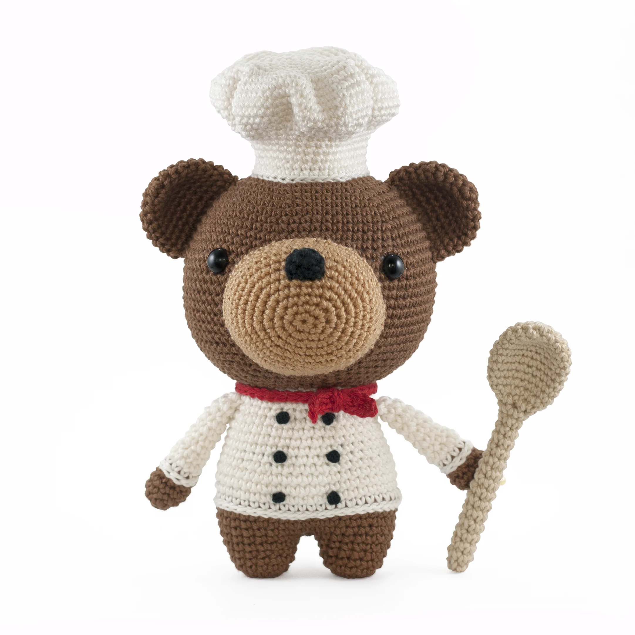 Free Bear Chef Crochet Pattern - Björn the cooking bear Amigurumi