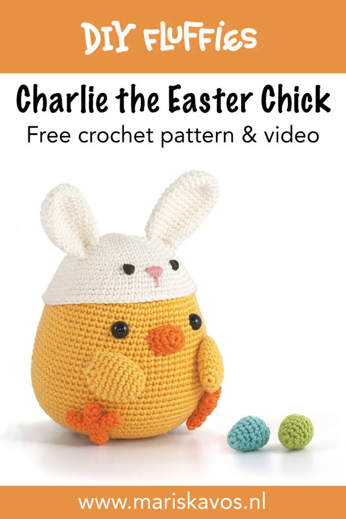 1 free easter chick crochet pattern