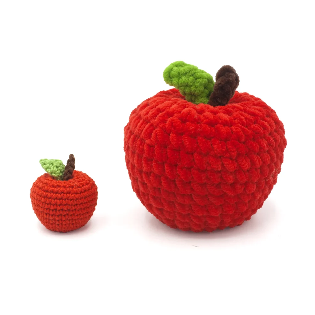 free apple crochet pattern
