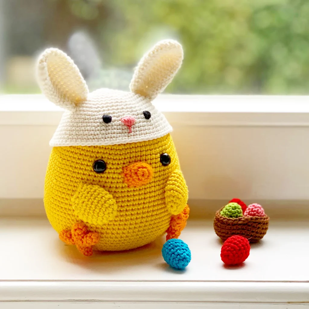 free easter chick crochet pattern