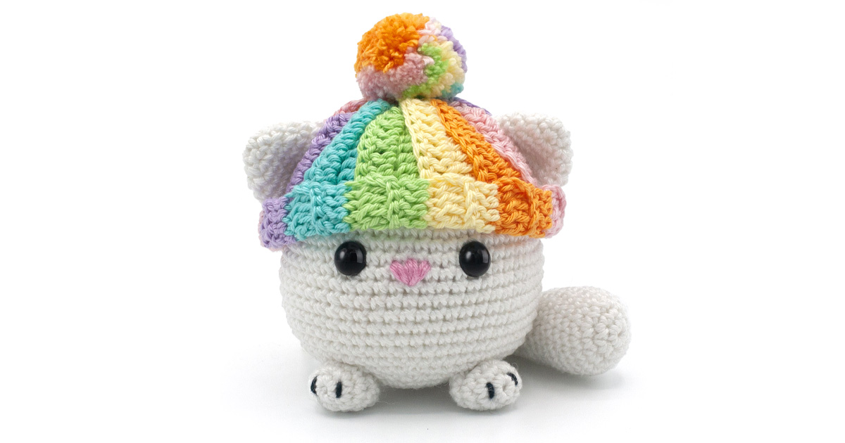Crochet Insect Pattern Easy Free Cat Crochet Pattern – Molly the Cat Amigurumi with Hat