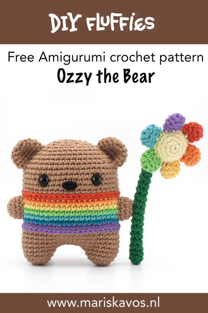 free bear amigurumi crochet pattern