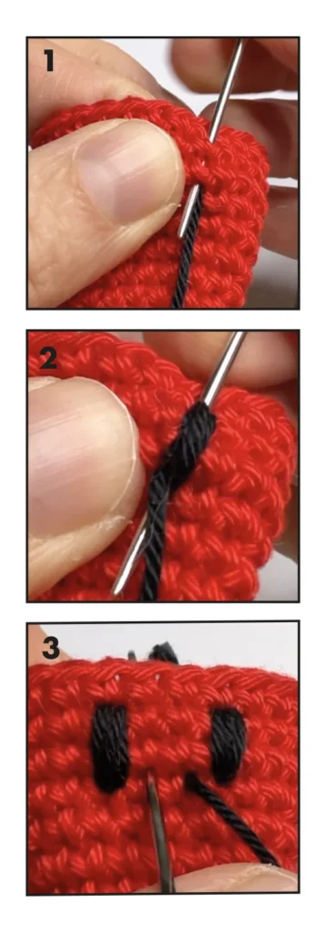chili pepper crochet steps