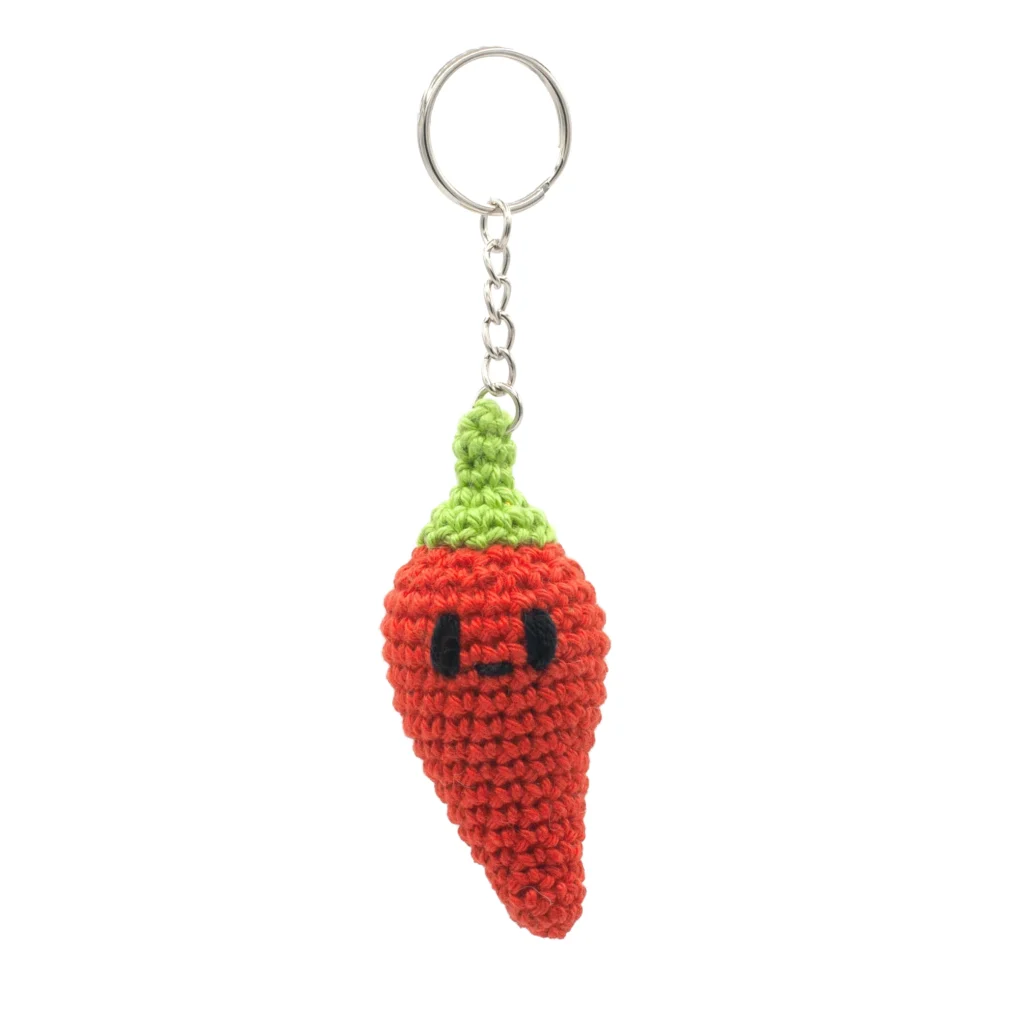 crochet keychain pattern