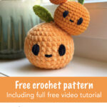 9 free orange amigurumi pattern