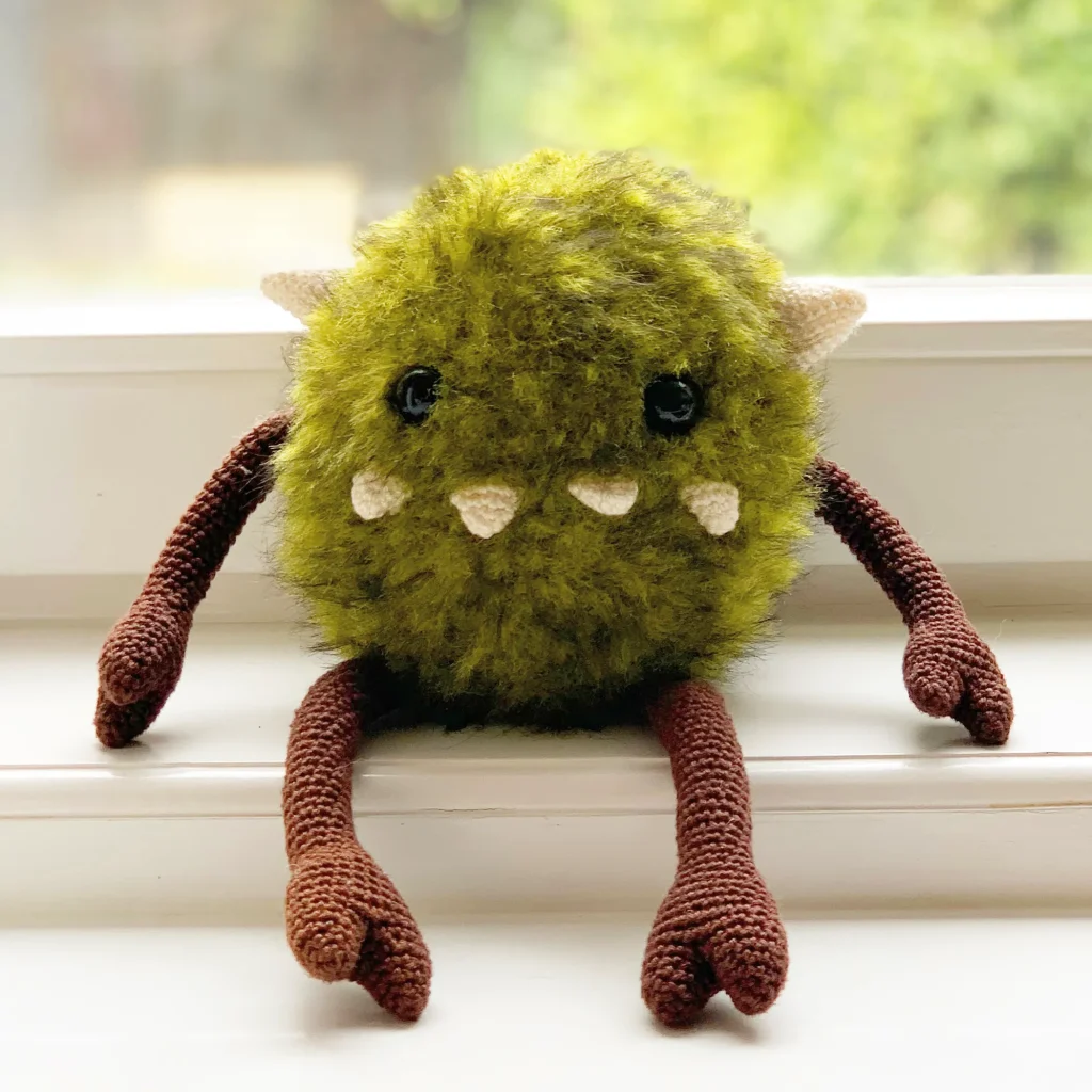 furry monster amigurumi