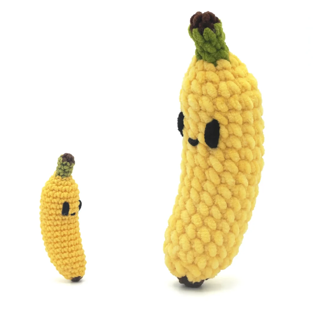 banana amigurumi