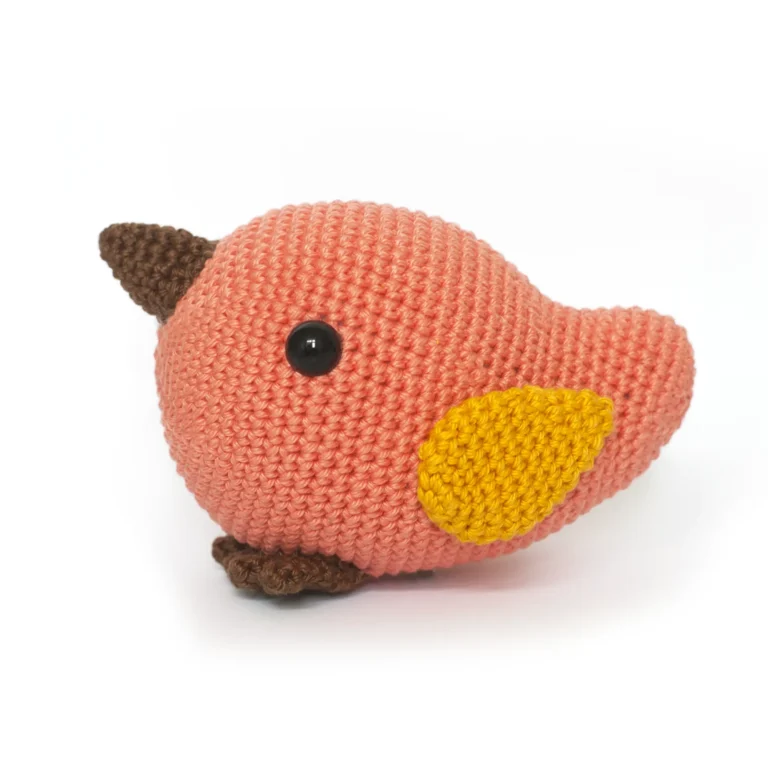 Gratis vogel knuffel haakpatroon