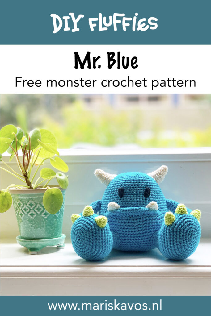 free monster crochet pattern