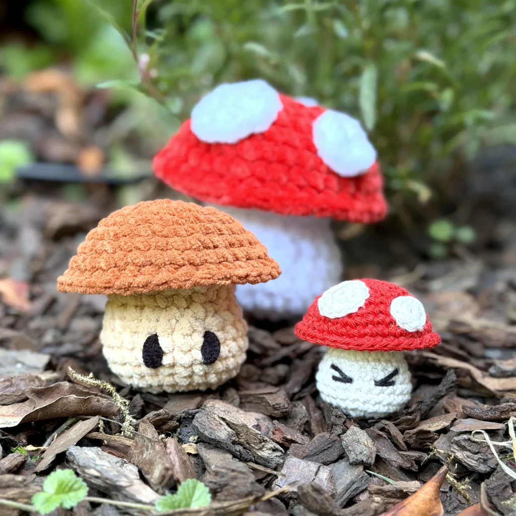 mushroom crochet pattern
