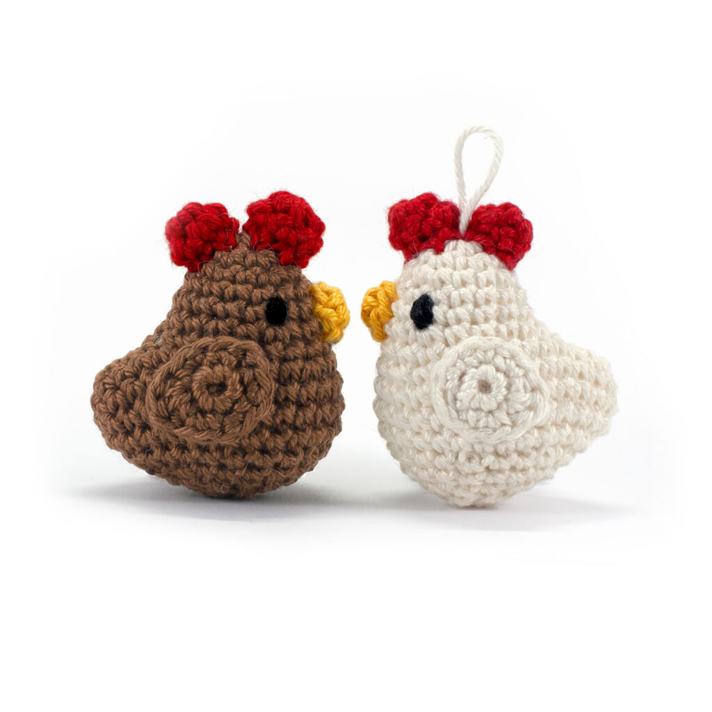 Free chicken crochet pattern