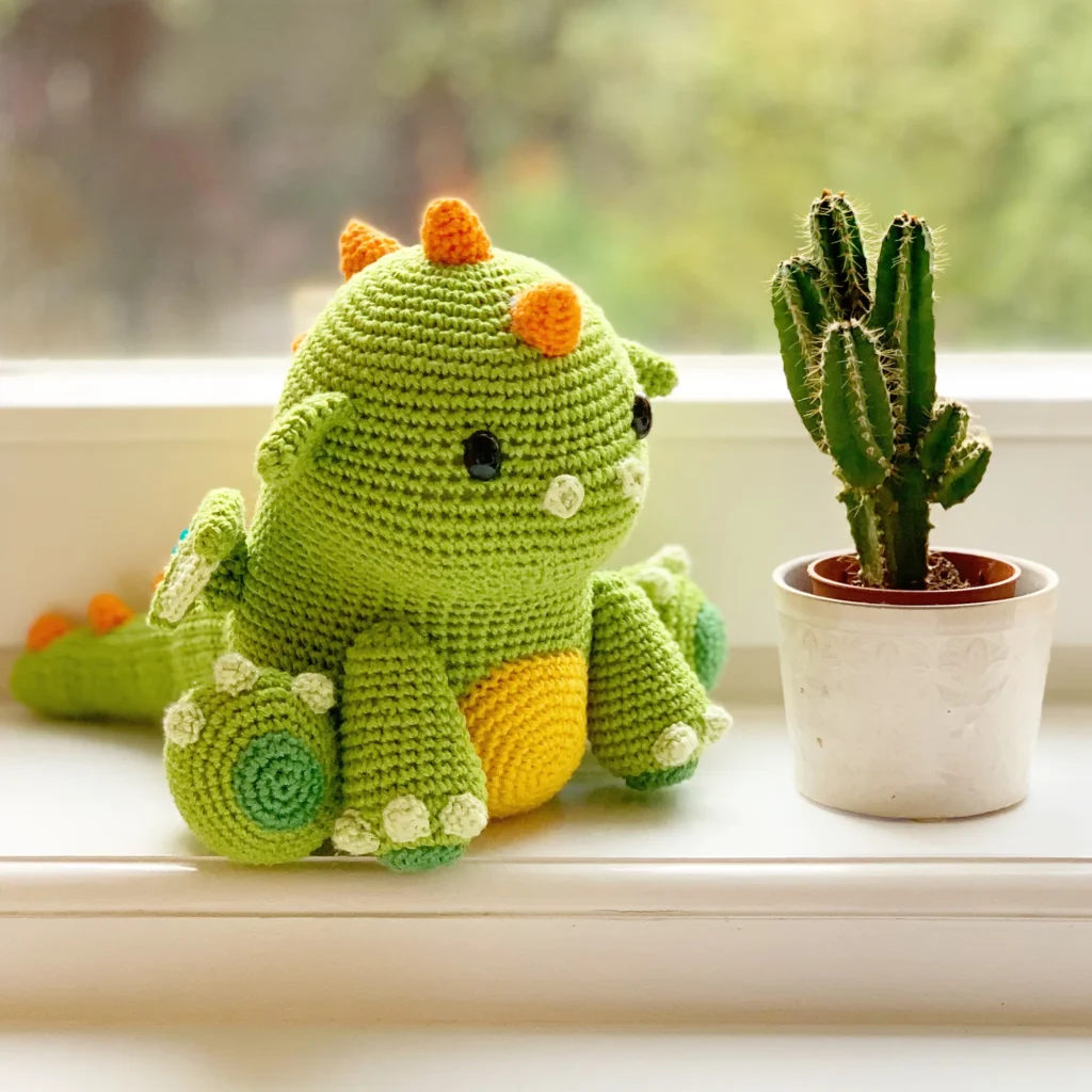 baby dragon crochet