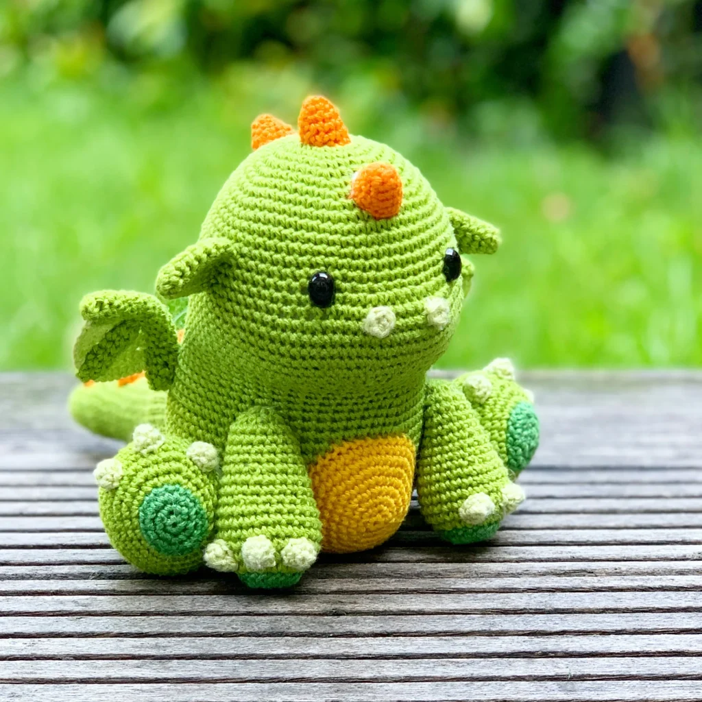 crochet dragon pattern free