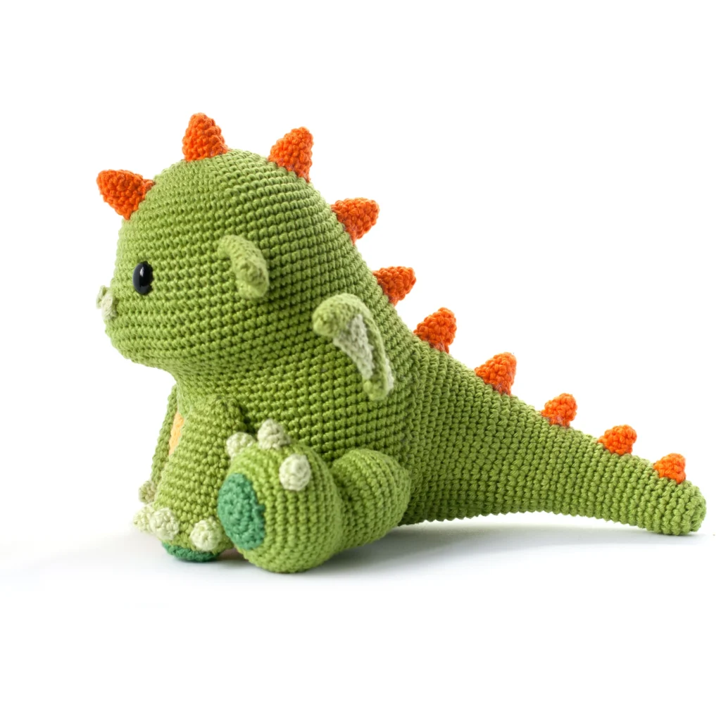 crochet dragon toy