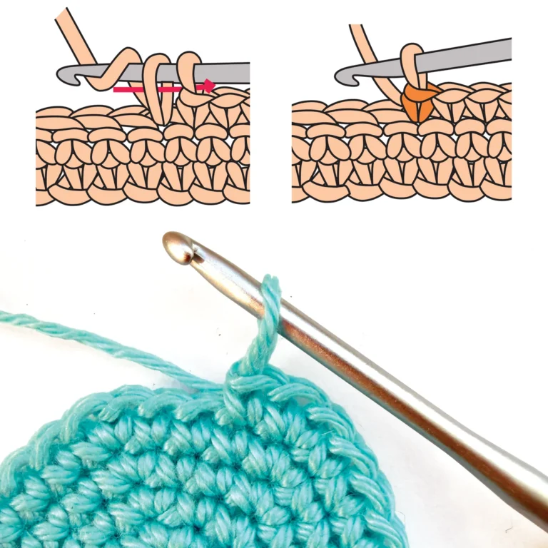 how to single crochet